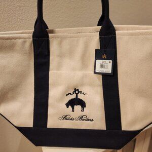 Brooks Brothers PENN Canvas Tote Bag Brand NEW with Tags NWT